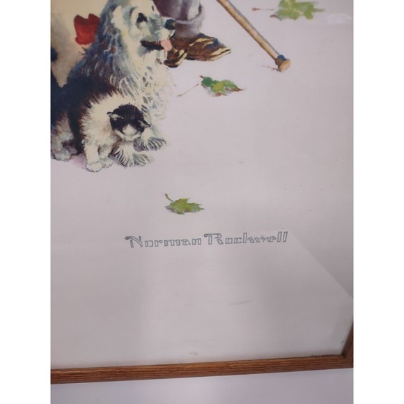 Norman Rockwell Framed and Numbered Limited Edition Fondly Do We Remember /750 - Picture 4 of 15